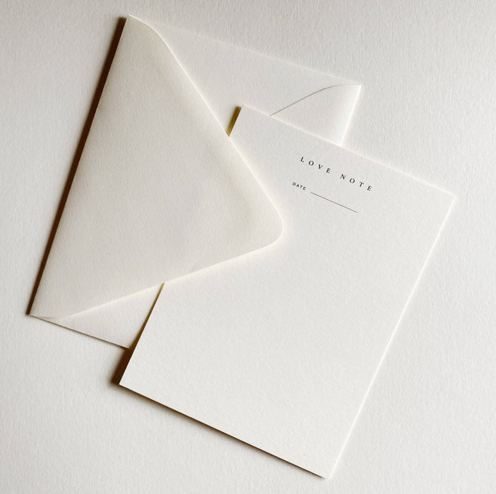 Love Note Notecard Set No. 06