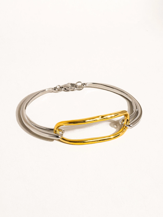 Pollock Two Tone Bracelet