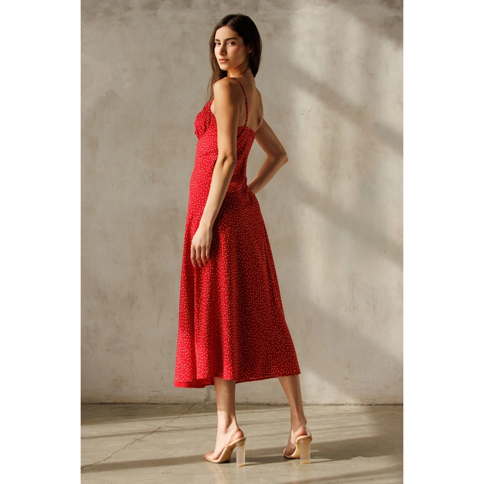 Dame en Rouge Dress
