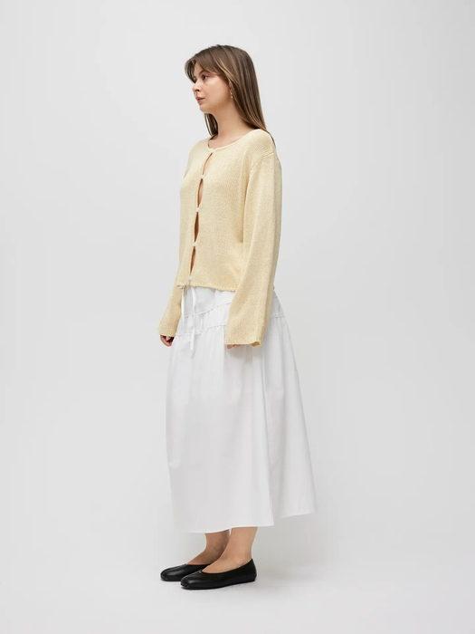 Open Button Cardigan