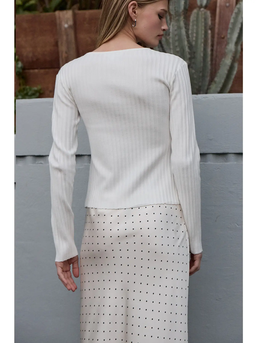 Pois Tu Silk Skirt