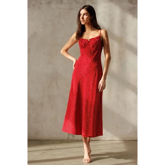 Dame en Rouge Dress