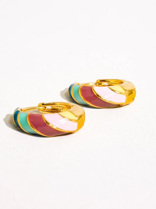 Colorée Hoop Earrings
