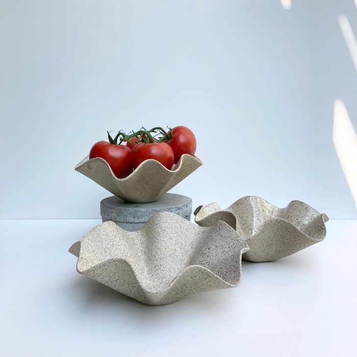 Clay Handkerchief Bowl
