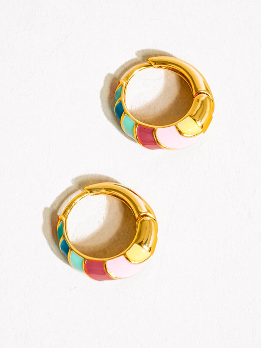 Colorée Hoop Earrings