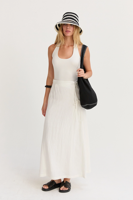 Wrap Maxi Skirt