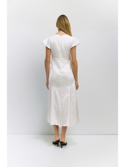 Marcher Polka Dot Dress