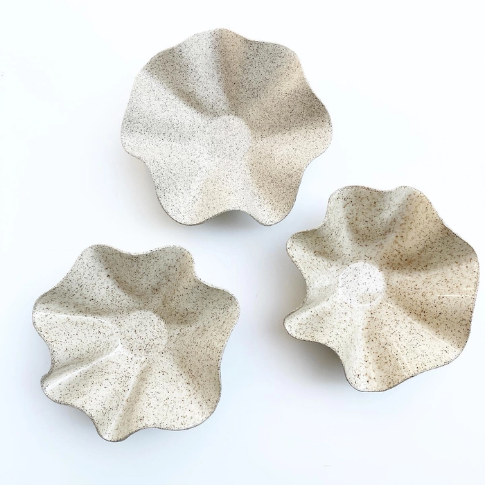 Clay Handkerchief Bowl