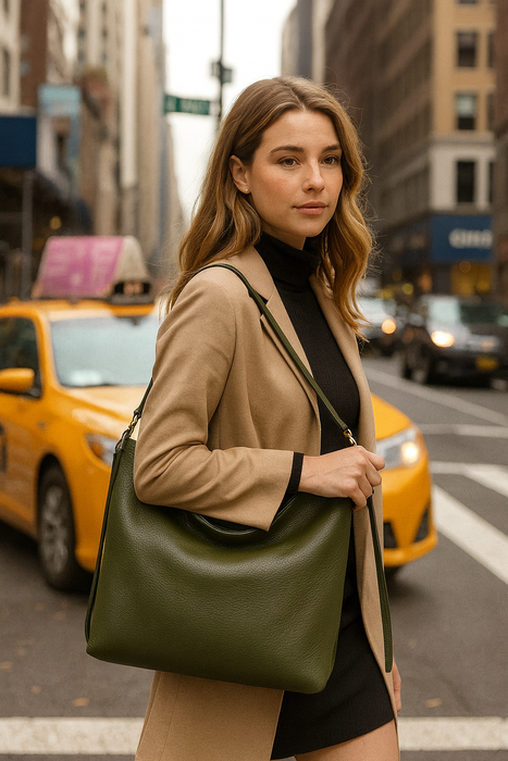 Meadow Leather Shoulder Bag