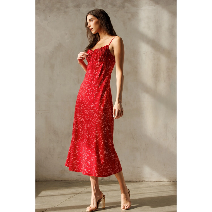 Dame en Rouge Dress