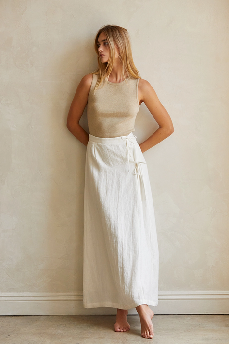 Wrap Maxi Skirt