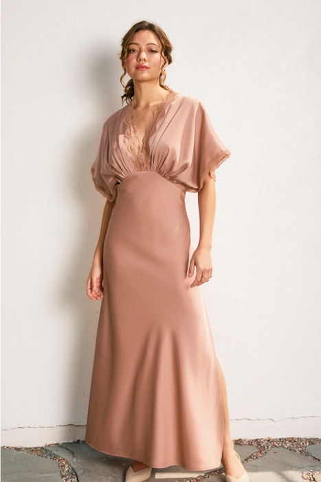 Blouson Maxi Dress