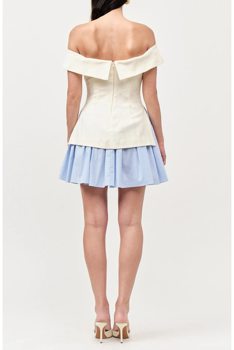 Off Shoulder Mini Dress