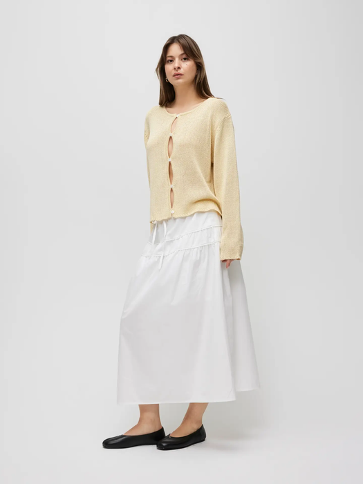 Open Button Cardigan