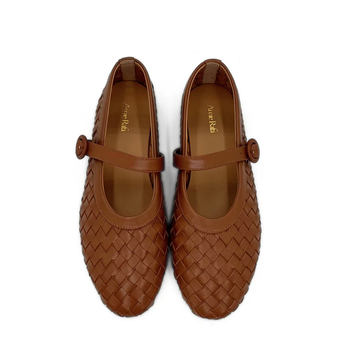 Rena Woven Mary Jane Flat