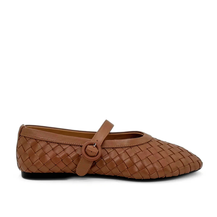 Rena Woven Mary Jane Flat