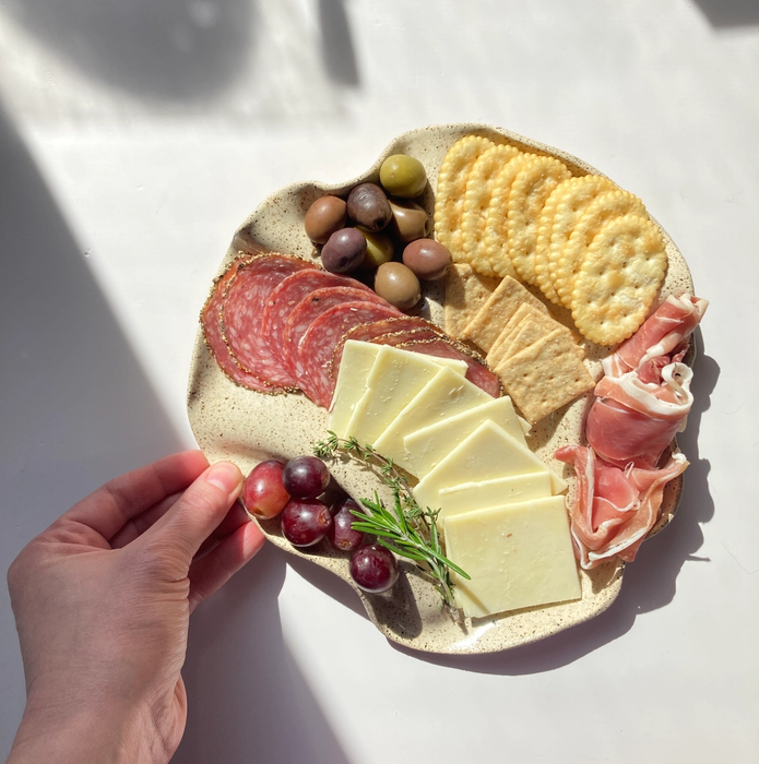 Ceramic Wavy Tapas Platter