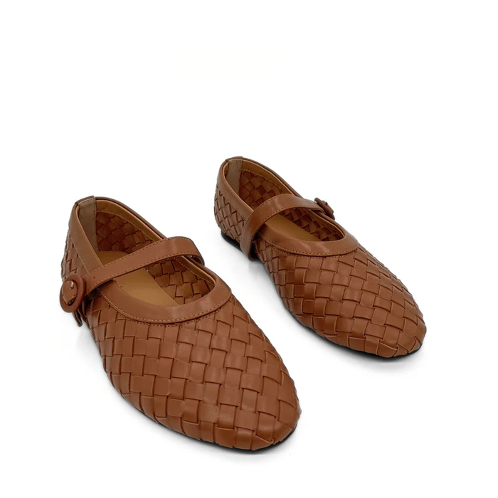 Rena Woven Mary Jane Flat