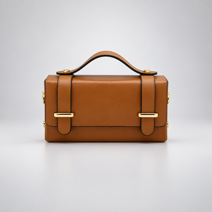Petite Clutch Camel