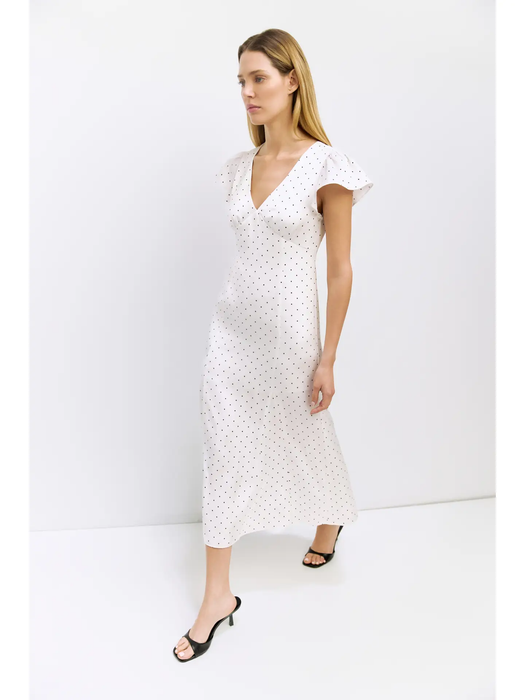 Marcher Polka Dot Dress