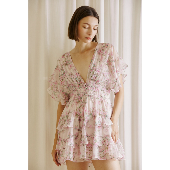 Pois de Senteur Dress
