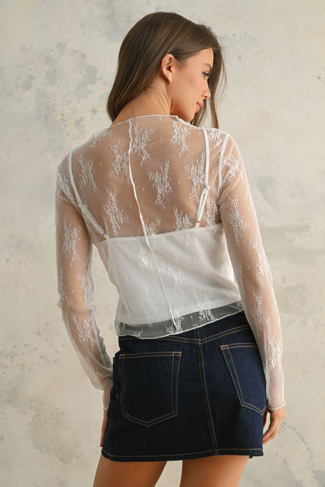 Dentelle Layered Top