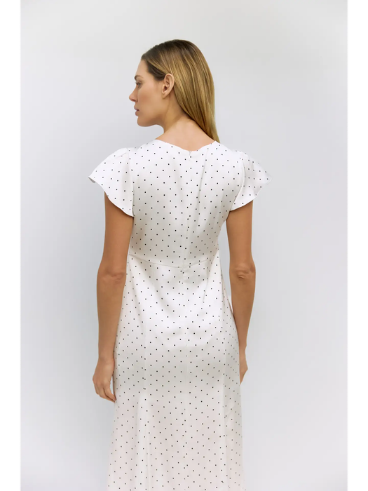 Marcher Polka Dot Dress