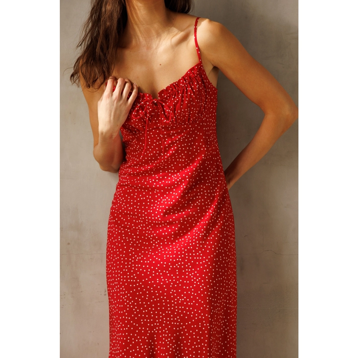 Dame en Rouge Dress