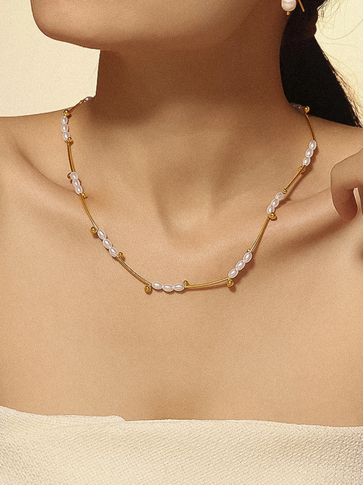 Wisteria Pearl Necklace